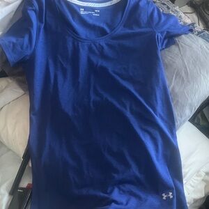 Under Armour Women's Vibrant Blue Short Sleeve Tee